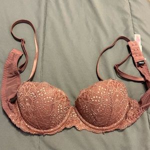 Victorias secret pink date push up bra 34a